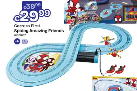 Aanbieding: Carrera First Spidey Amazing Friends