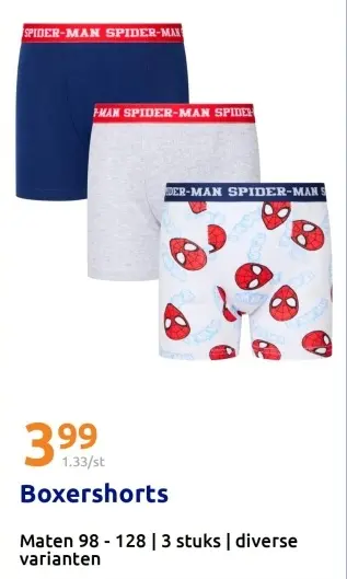 Promotie: Boxershorts