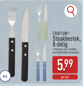Aanbieding: CROFTON® Steakbestek