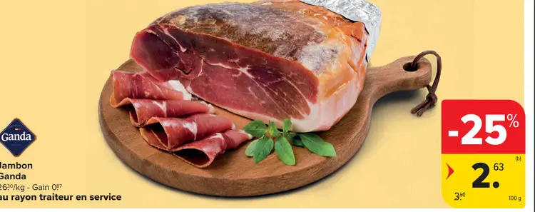 Offre: Jambon