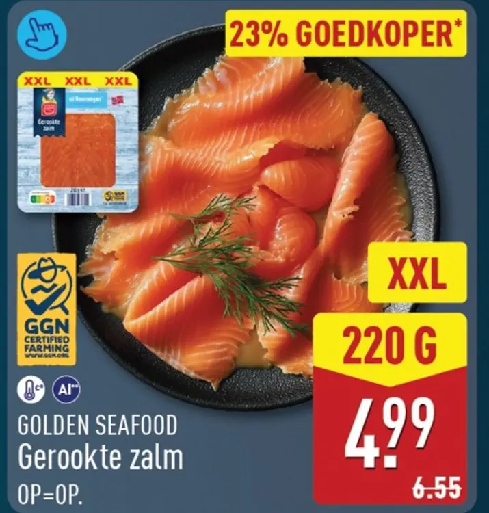 Aanbieding: Gerookte zalm