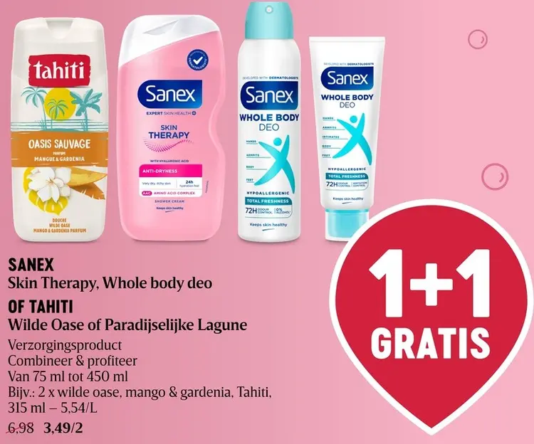 Promotie: Skin Therapy, Whole body deo of Wilde Oase of Paradijselijke Lagune Verzorgingsproduct