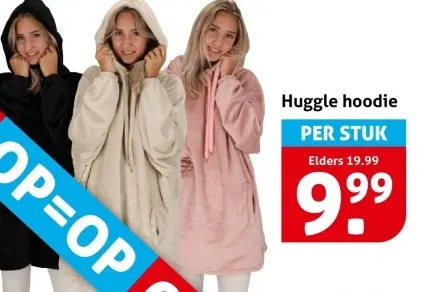 Aanbieding: Huggle hoodie