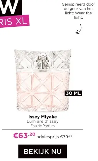 Aanbieding: Issey Miyake Lumière d'Issey Eau de Parfum