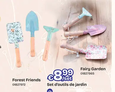 Offre: Set d'outils de jardin