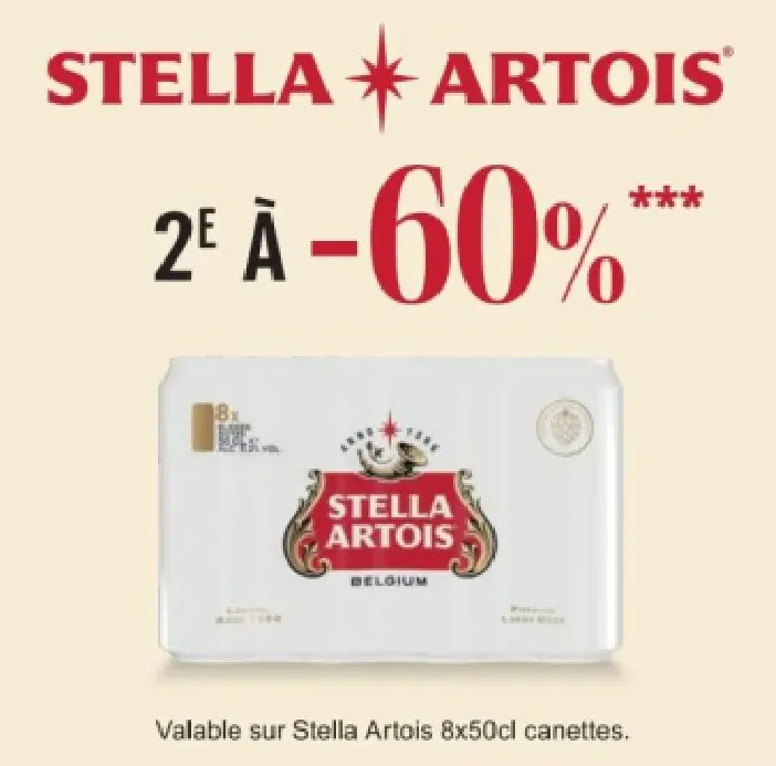 Offre: Stella Artois