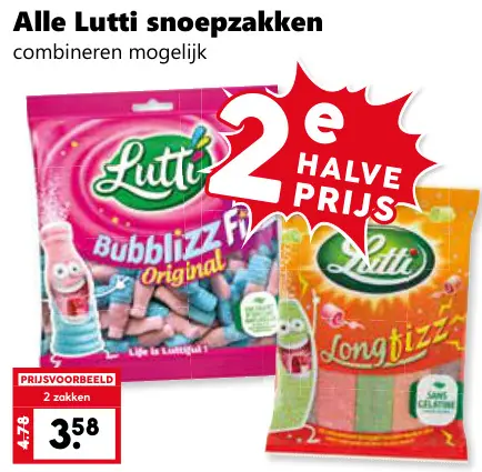 Aanbieding: Snoepzakken