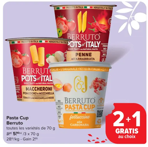 Offre: Pasta Cup