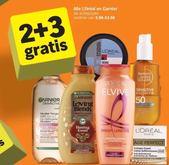 Aanbieding: Alle L'Oréal en Garnier
