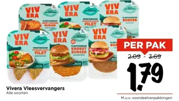 Aanbieding: Vivera Vleesvervangers
