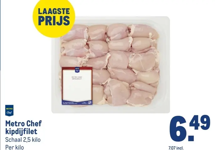 Aanbieding: kipdijfilet