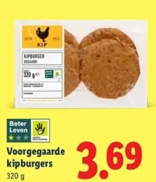 Aanbieding: Kipburgers