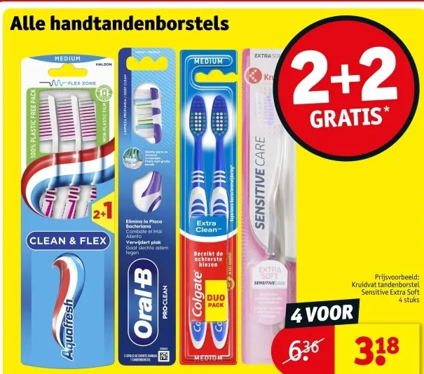Aanbieding: Handtandenborstels