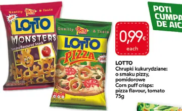 Aanbieding: LOTTO Chrupki kukurydziane