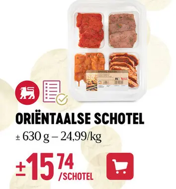 Promotie: Oosterse schotel
