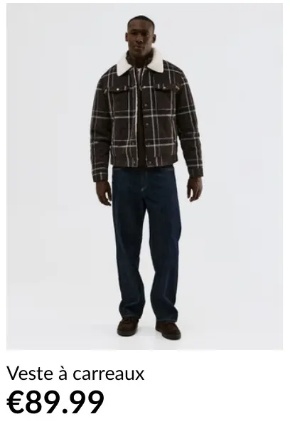 Offre: Veste à carreaux