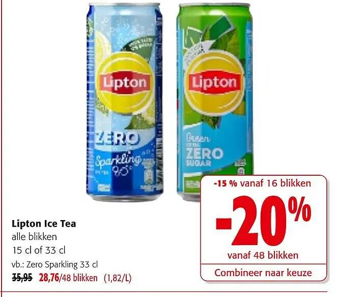 Promotie: Lipton Ice Tea