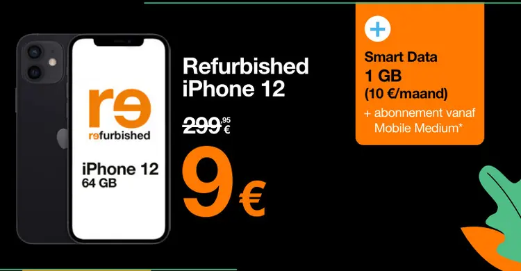 Promotie: Refurbished iPhone 12