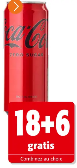 Offre: Coca-Cola Zero Sugar