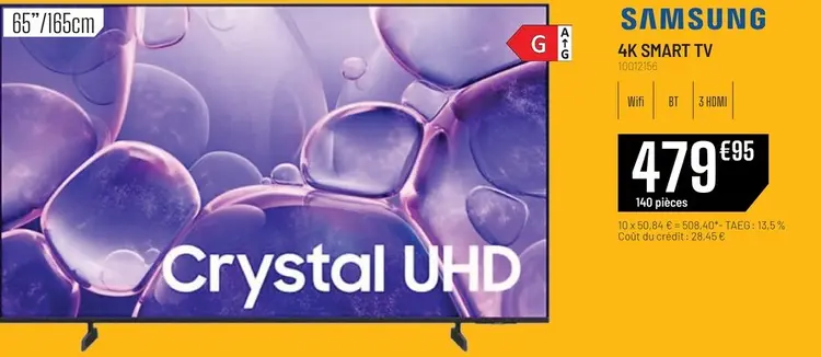 Offre: 4k smart tv