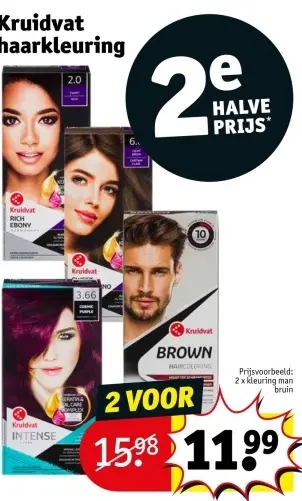 Promotie: Kruidvat haarkleuring