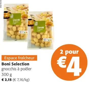 Offre: Boni Selection gnocchis à poêler