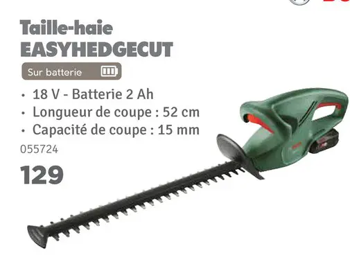 Offre: Taille-haie EASYHEDGECUT