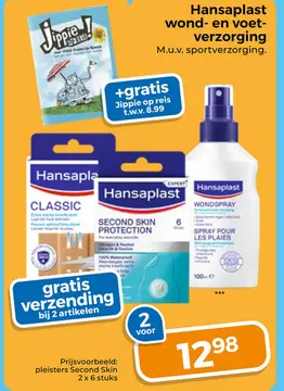 Aanbieding: Hansaplast wond- en voetverzorging