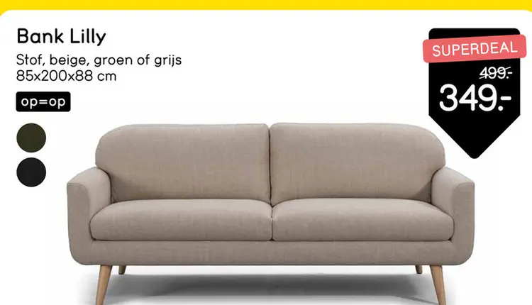 Aanbieding: Bank Lilly