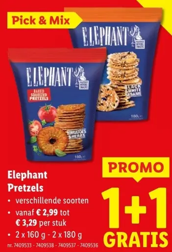 Promotie: Pretzels