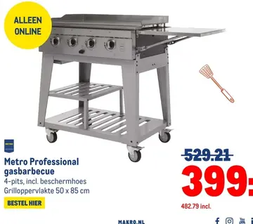Aanbieding: Metro Professional gasbarbecue