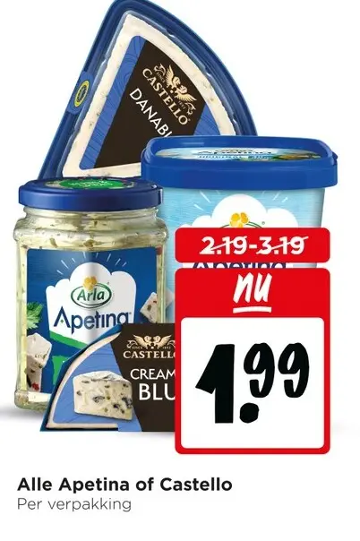Aanbieding: Alle Apetina of Castello