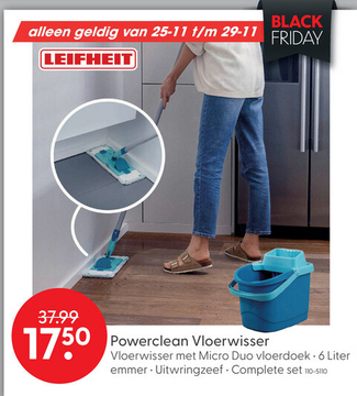 Aanbieding: Powerclean Vloerwisser