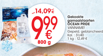 Aanbieding: Gekookte garnaalstaarten