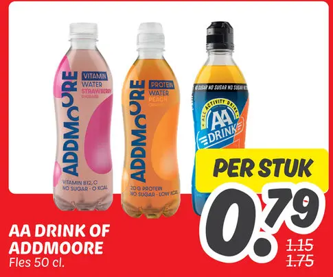 Aanbieding: Aa drink of ADDMOORE