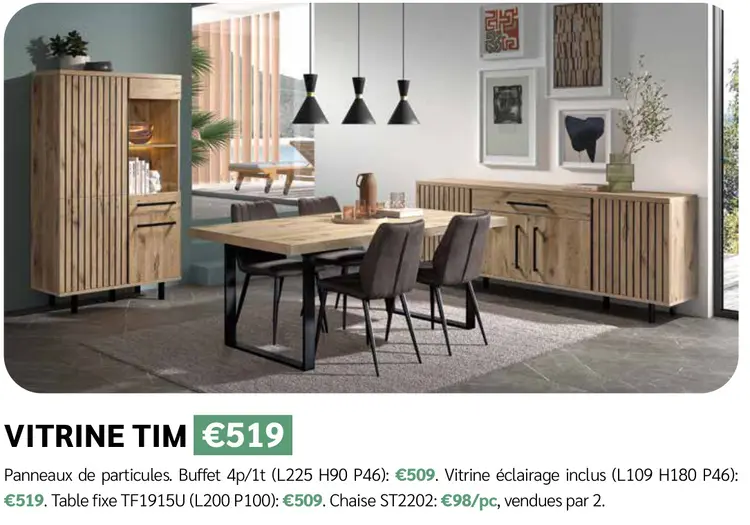 Offre: Vitrine tim