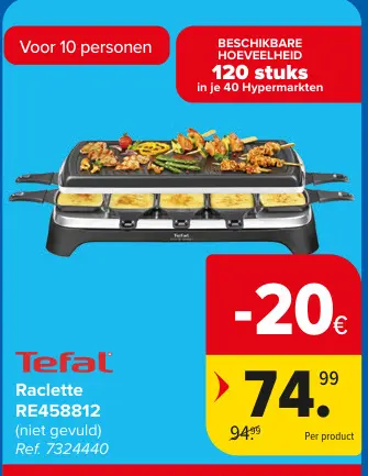 Promotie: Raclette RE458812