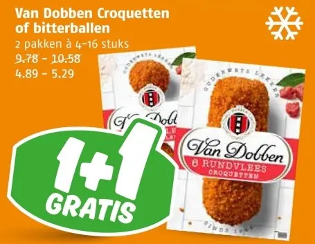 Aanbieding: Croquetten of bitterballen