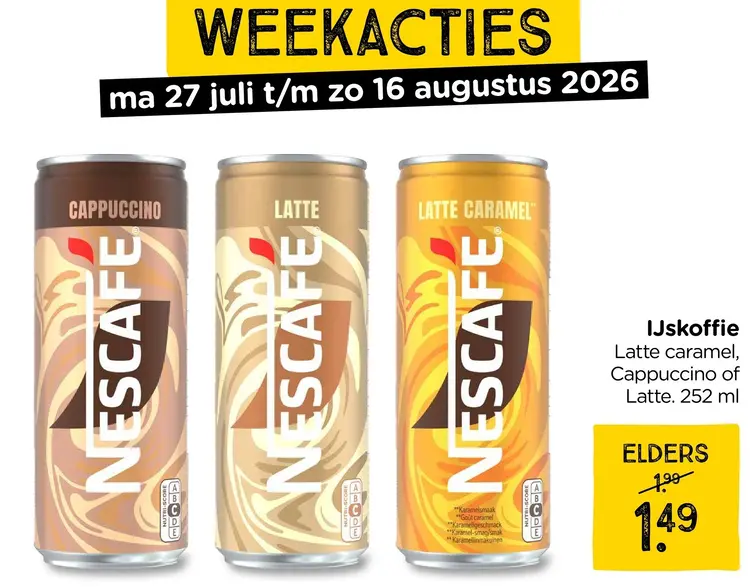 Aanbieding: IJskoffie