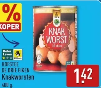 Aanbieding: Knakworsten