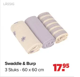 Aanbieding: Swaddle & Burp