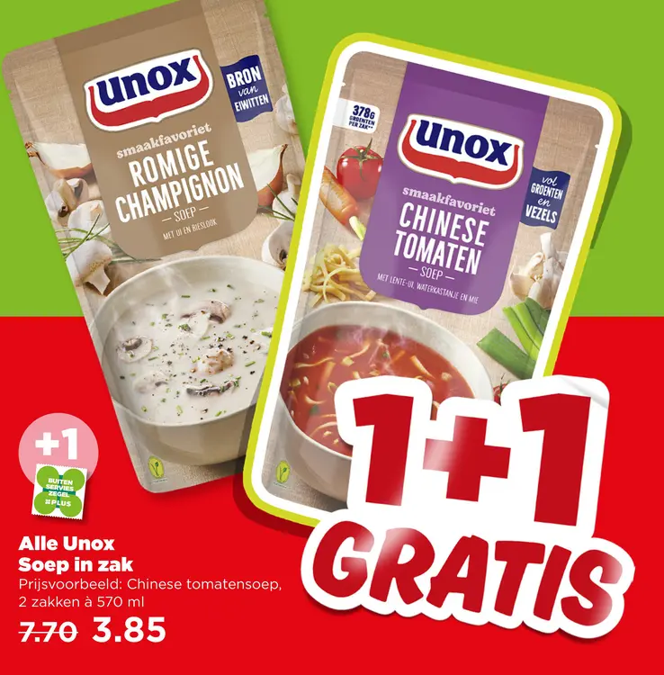 Aanbieding: Unox Soep in zak