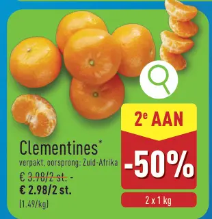 Promotie: Clementines