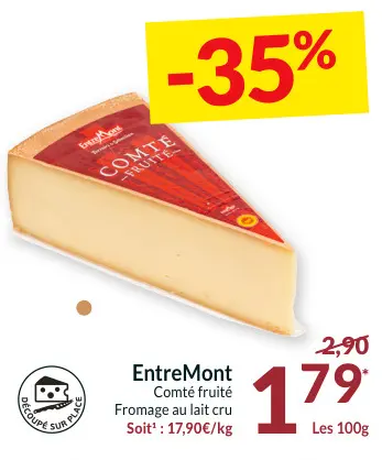 Offre: Comté fruité