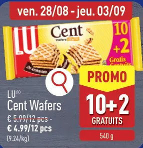 Offre: Cent Wafers
