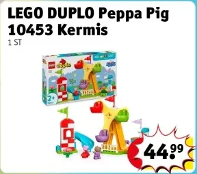 Aanbieding: LEGO DUPLO Peppa Pig 10453 Kermis