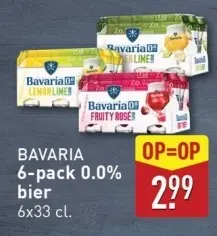 Aanbieding: BAVARIA 6-pack 0.0% bier