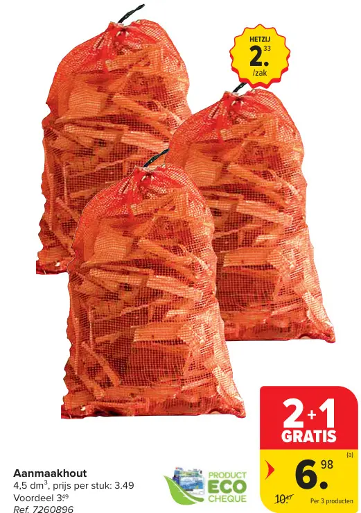 Promotie: Aanmaakhout