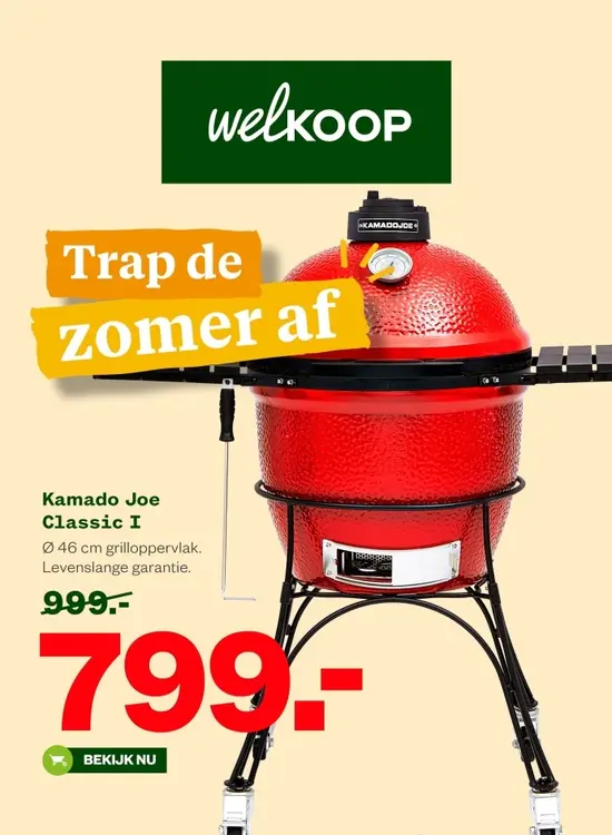 Aanbieding: Kamado Joe Classic I