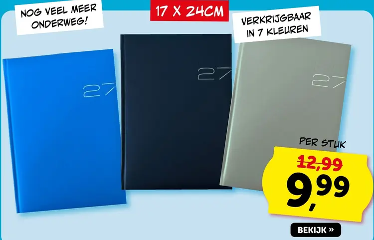 Aanbieding: Weekagenda 2027 17 x 24cm
